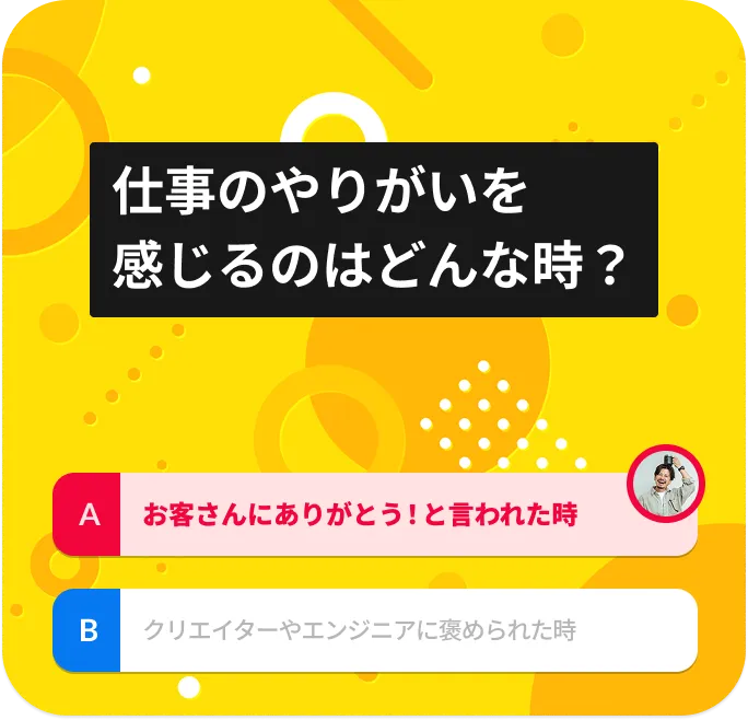 仕事のやりがいを感じるのはどんな時？